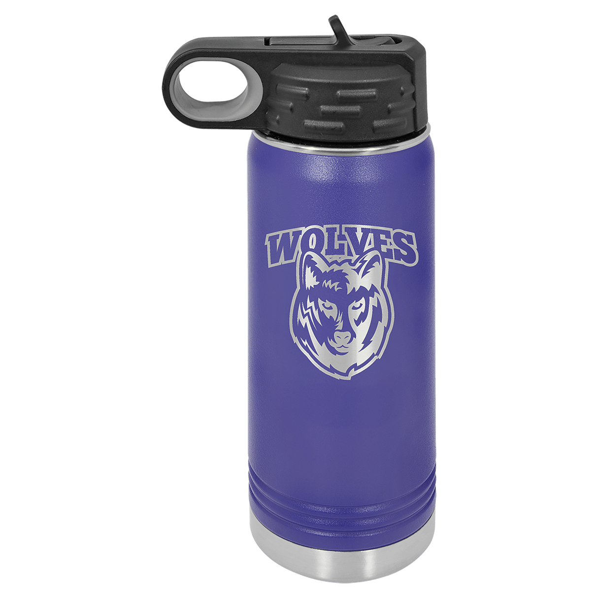 20 oz. Polar Camel Powder Coated Water Bottle