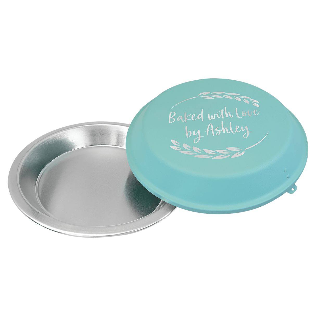 Aluminum Pie Pan with Powder Coated Lid