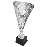 Silver Metal Flag Cup-15 1/2"