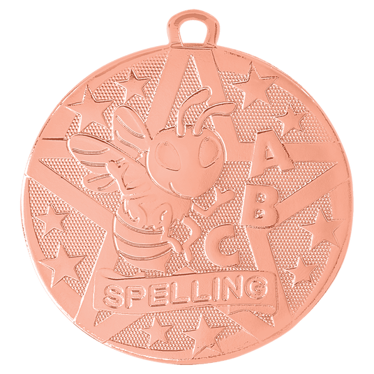 Spelling Ten Star Medal-Bronze