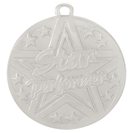 Star Performer Superstar Medal-Silver