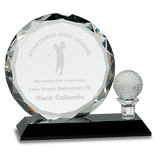 Crystal Golf Award-5 1/2"