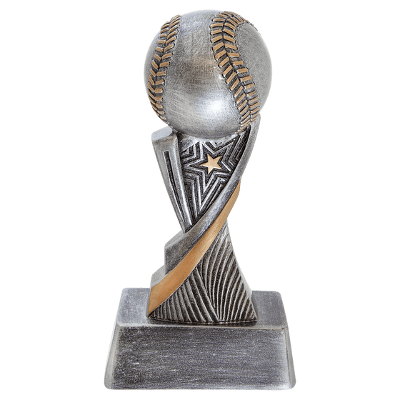 Baseball Softball Trophy Award - Aspire Resin, 6 in-8 in
