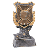 Baseball/Softball Shield Award-6"