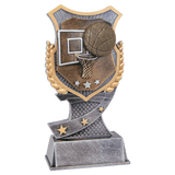 Basketball Shield Award-6"