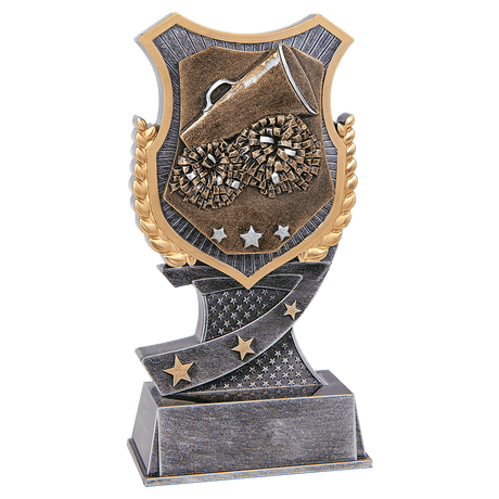 Cheer Shield Award-6"