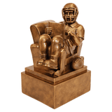 Fantasy Football Man In Chair Resin-6"