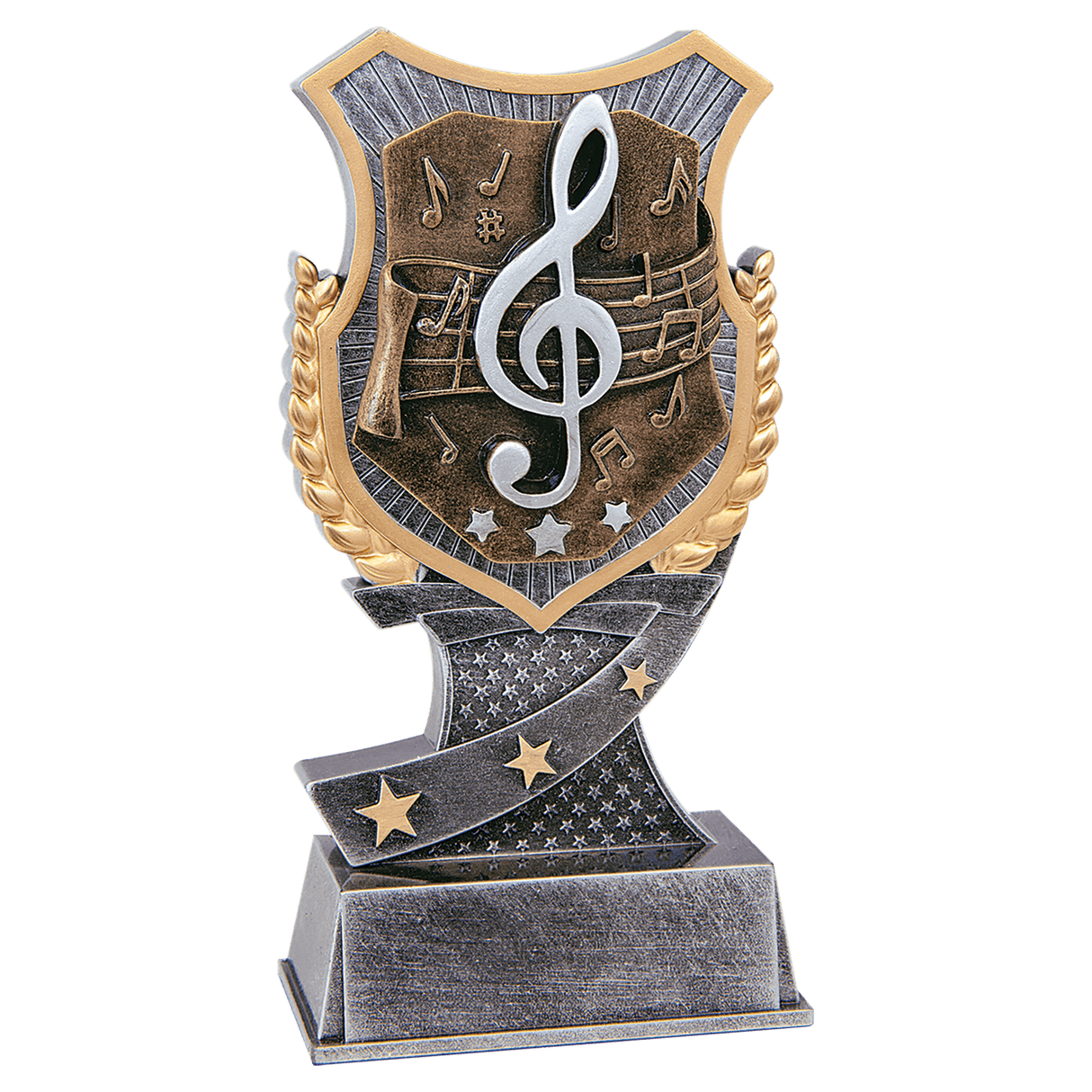 Music Shield Award-6"