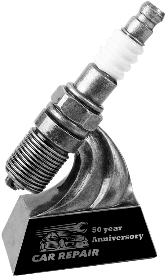 Spark Plug Resin-6"