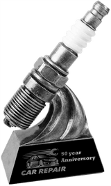 Spark Plug Resin-6"