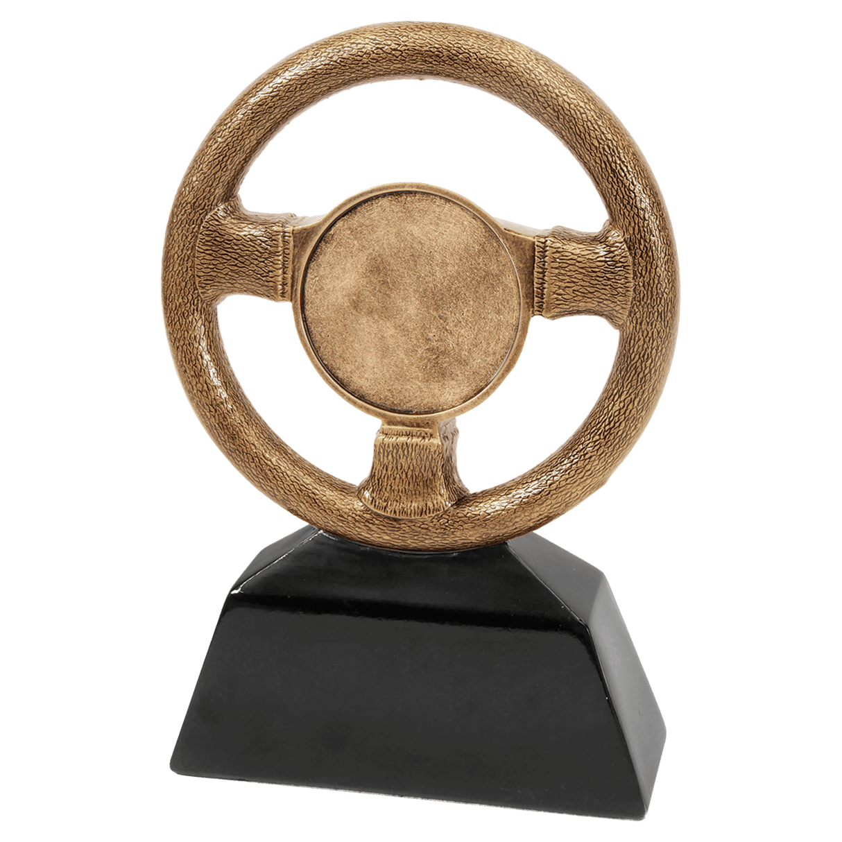 Antique Gold Steering Wheel Resin-7"