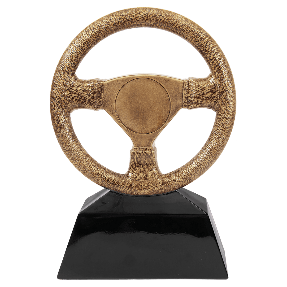 Antique Gold Steering Wheel Resin-7"