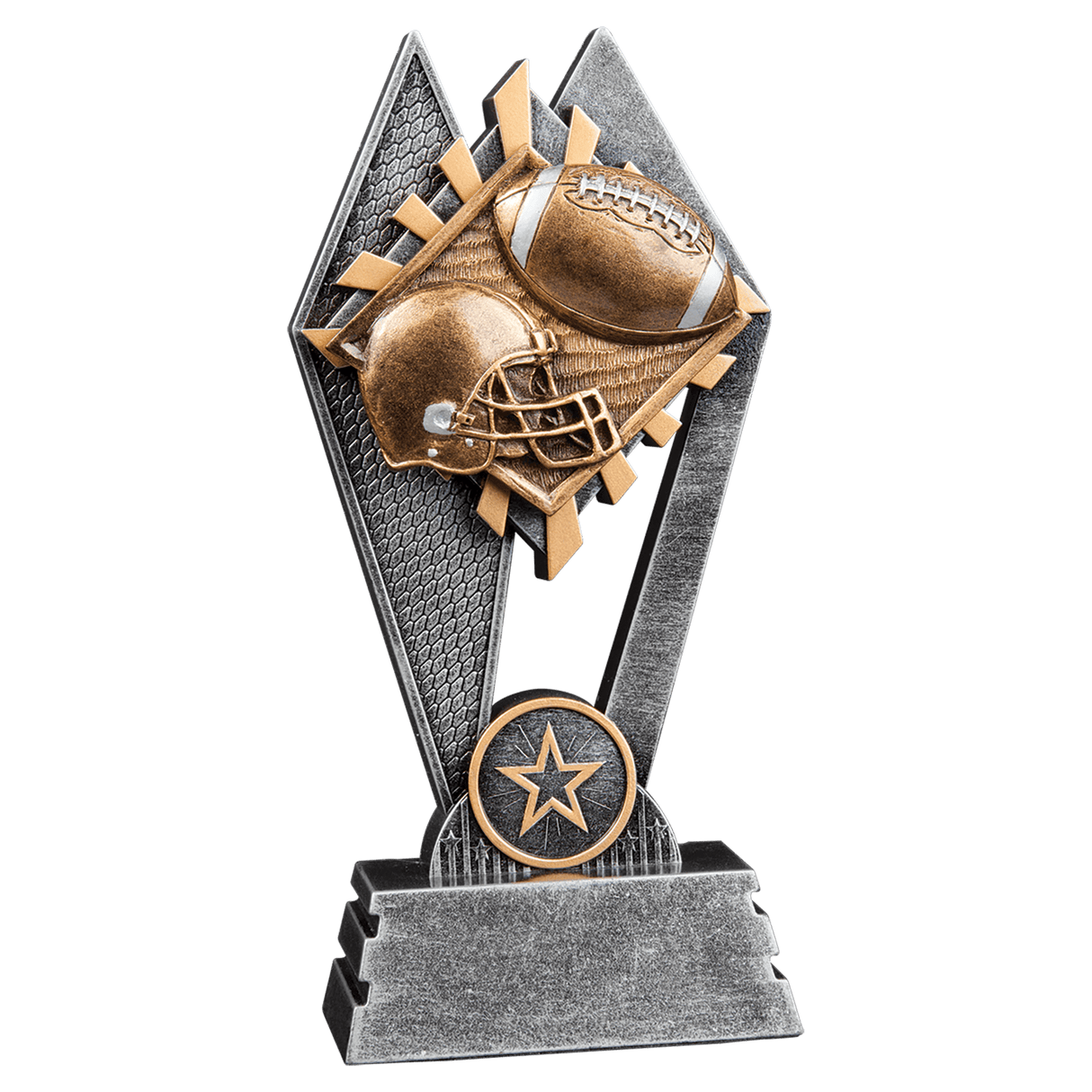 Football Sun Ray Award-7"