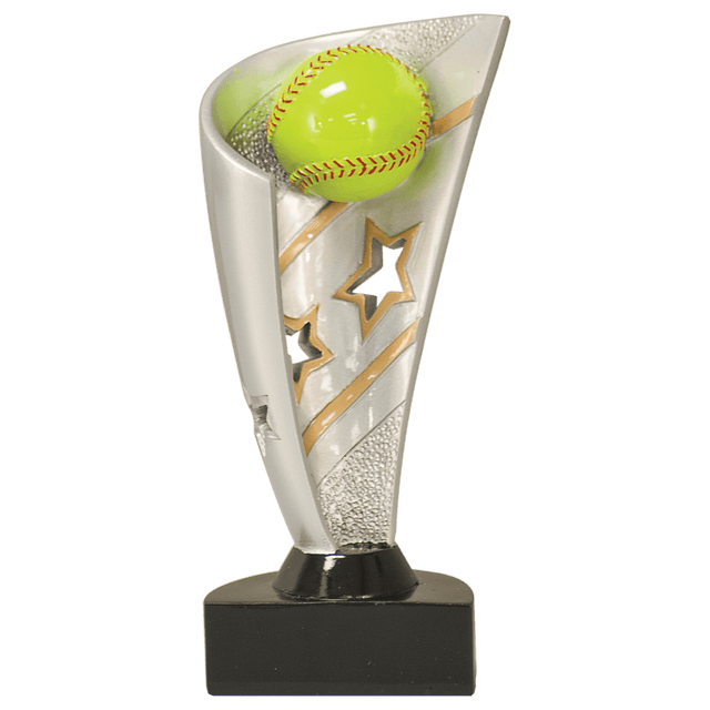 Softball Banner Resin-7"