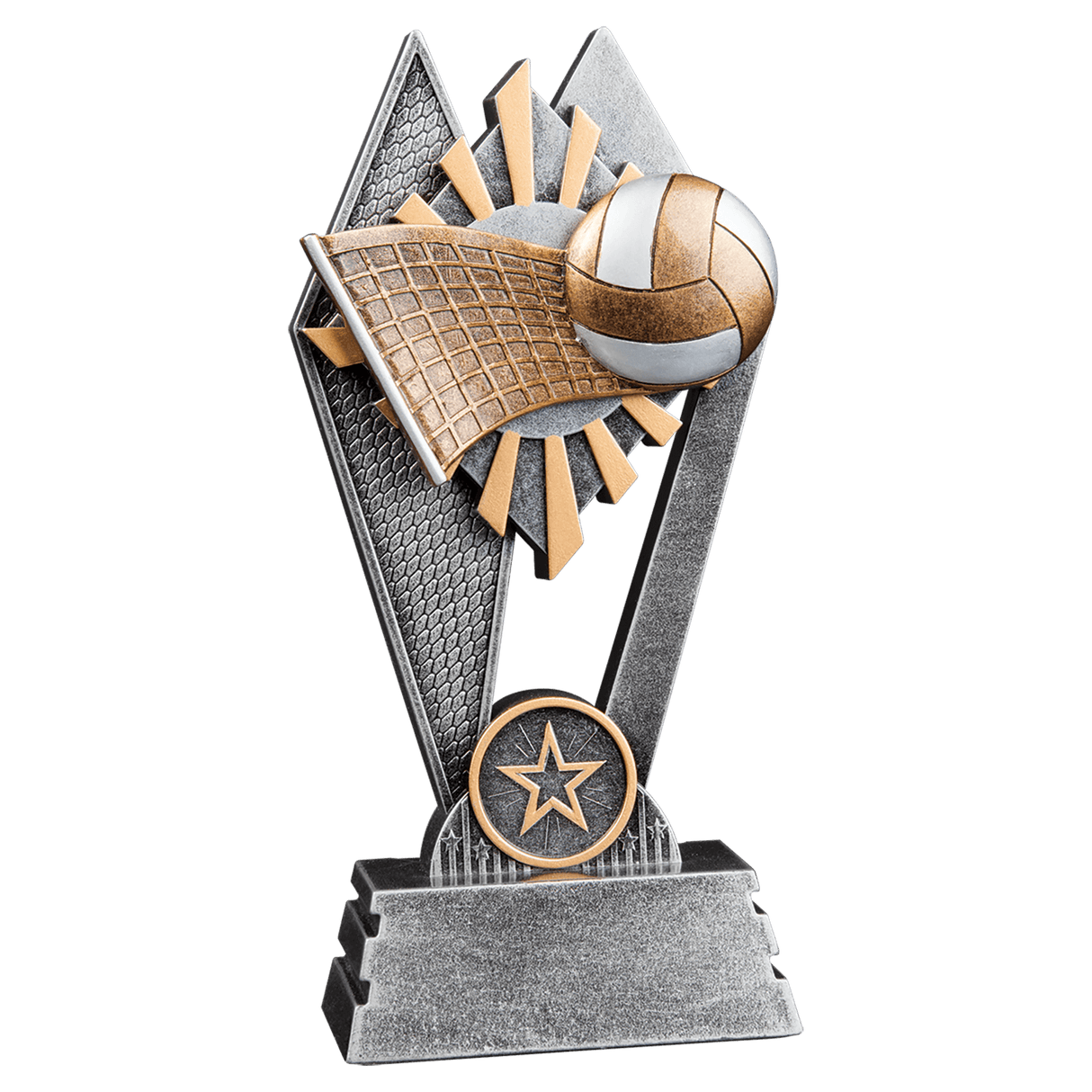 Volleyball Sun Ray Award-7"