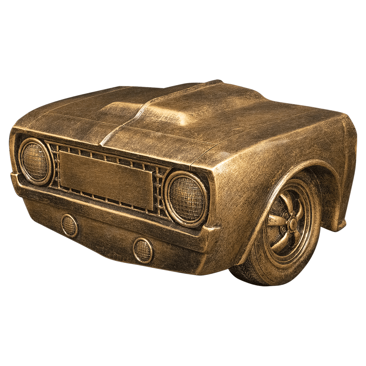 Antique Gold Car Grill Resin