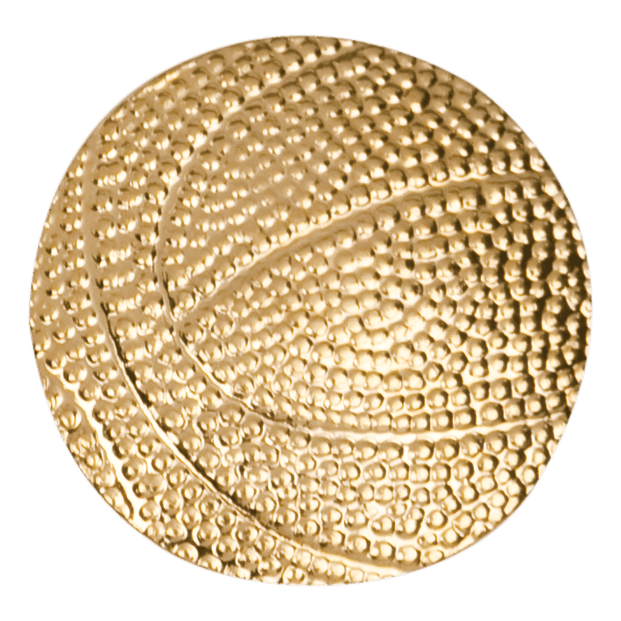 Basketball Metal Chenille Pin