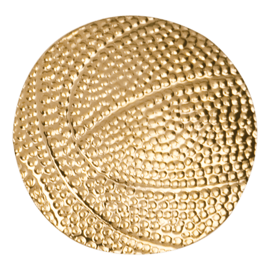 Basketball Metal Chenille Pin