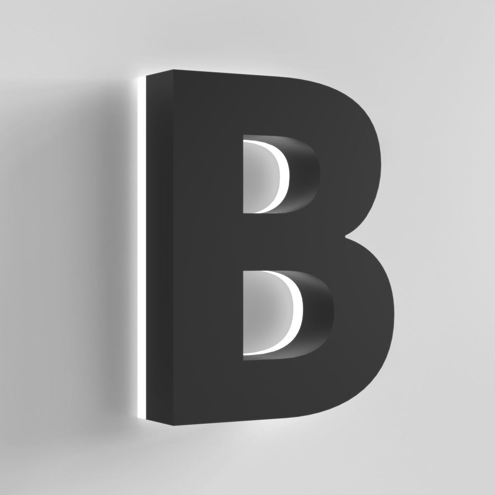 Reverse Acrylic Lit Channel Letters