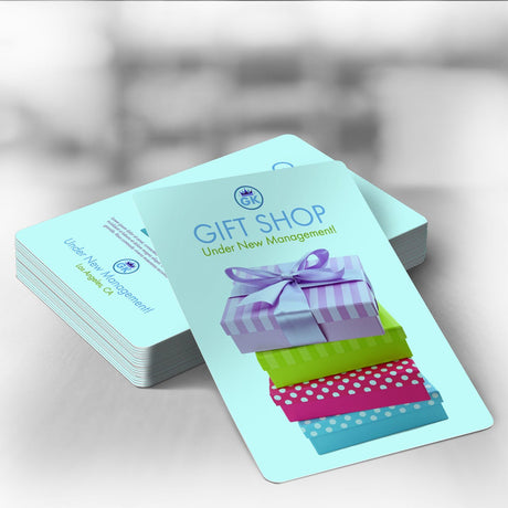 Round Corner Announcement Cards – AKD Ink