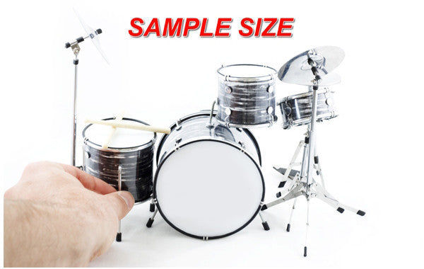 Classic 5-Piece Blue Sparkle Drum Set Mini Replica Collectible