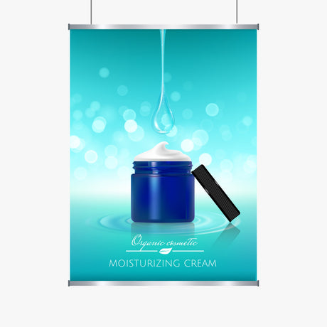Snap poster hanger