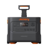 Jackery Solar Generator 2000 Plus with multiple outlets and solar panels for portable renewable energy backup.