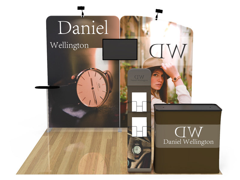 10 x 10 Custom Trade Show Booth