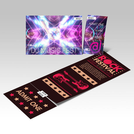 Variable Numbering Event Tickets – AKD Ink