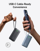 Anker Nano Power Bank (30W, Built-In USB-C Cable) - AKD Ink